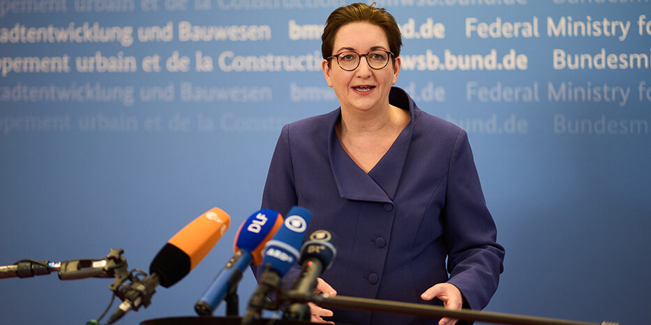 Bundesbauministerin Klara Geywitz