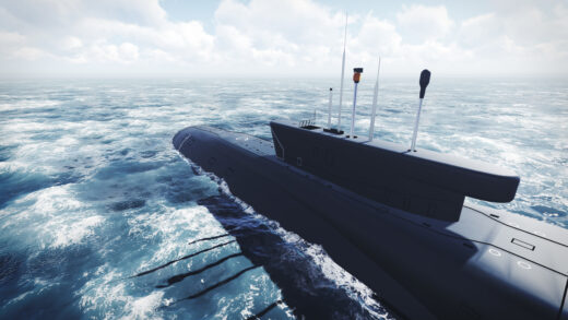 Russisches U-Boot der Borei-Klasse