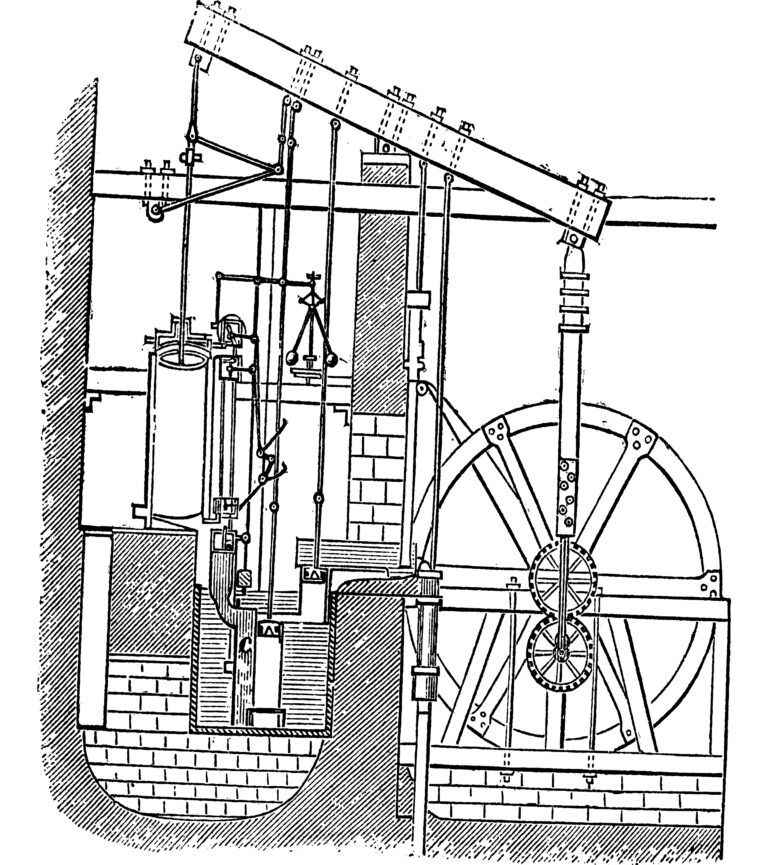 Watt Dampfmaschine