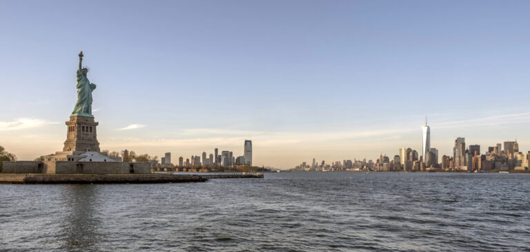 New York mit Freiheitsstatue