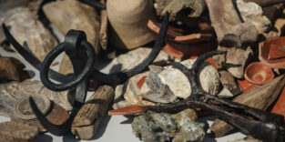 Müll der antiken Römer im Museum