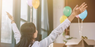 Glückwünsche zum Job