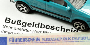 Bußgeldbescheid Auto