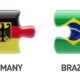 Brasilien und Deutschland