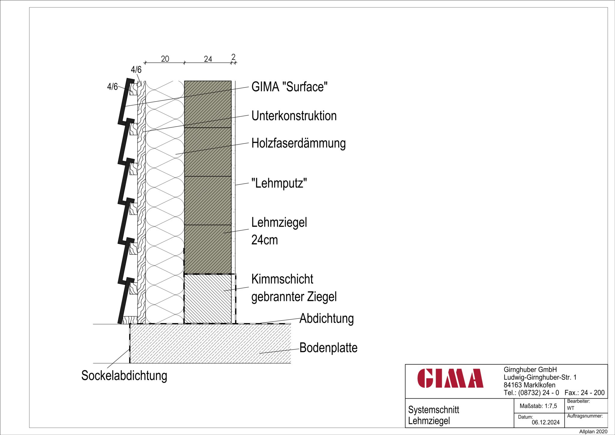 Erstmals tragende Lehmziegel im Dünnbettverfahren zugelassen