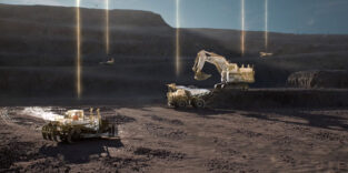 gigantische Maschinen für den Tagebau von Liebherr