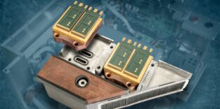 Das Phasenmodul des neuen Wechselrichters im Querschnitt.