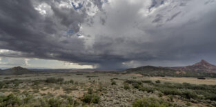 Sturmwolken über Utah, USA.