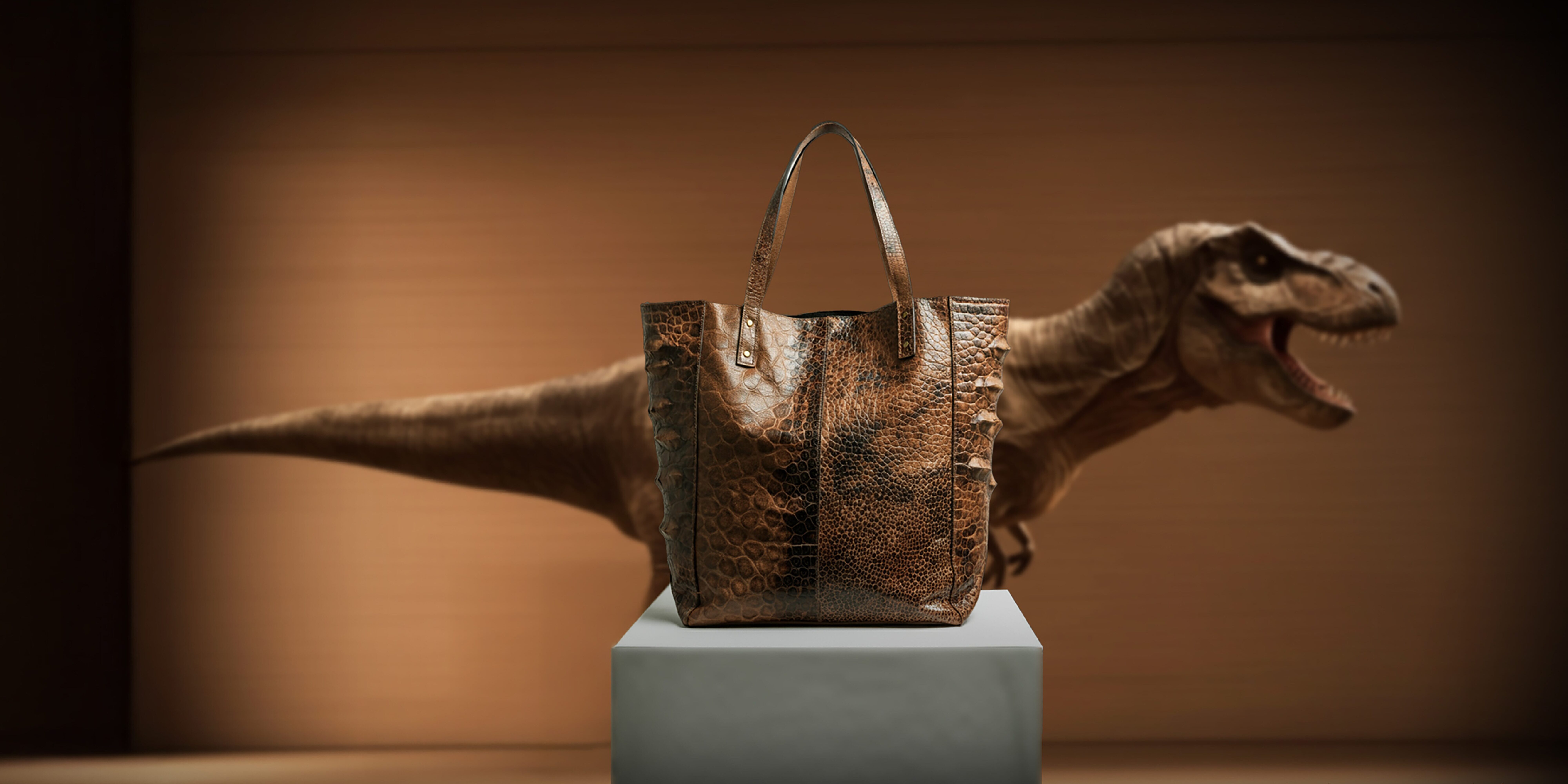 Gentechnik solls möglich machen: Handtasche aus T-Rex-Leder