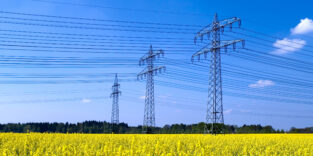 Hochspannungsleitungen