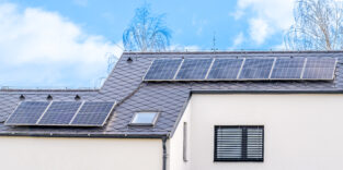Solaranlage auf Dach