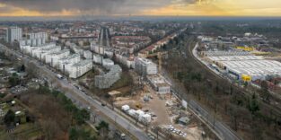 Maison Westend, ein Referenzprojekt der Heidelberg Materials AG