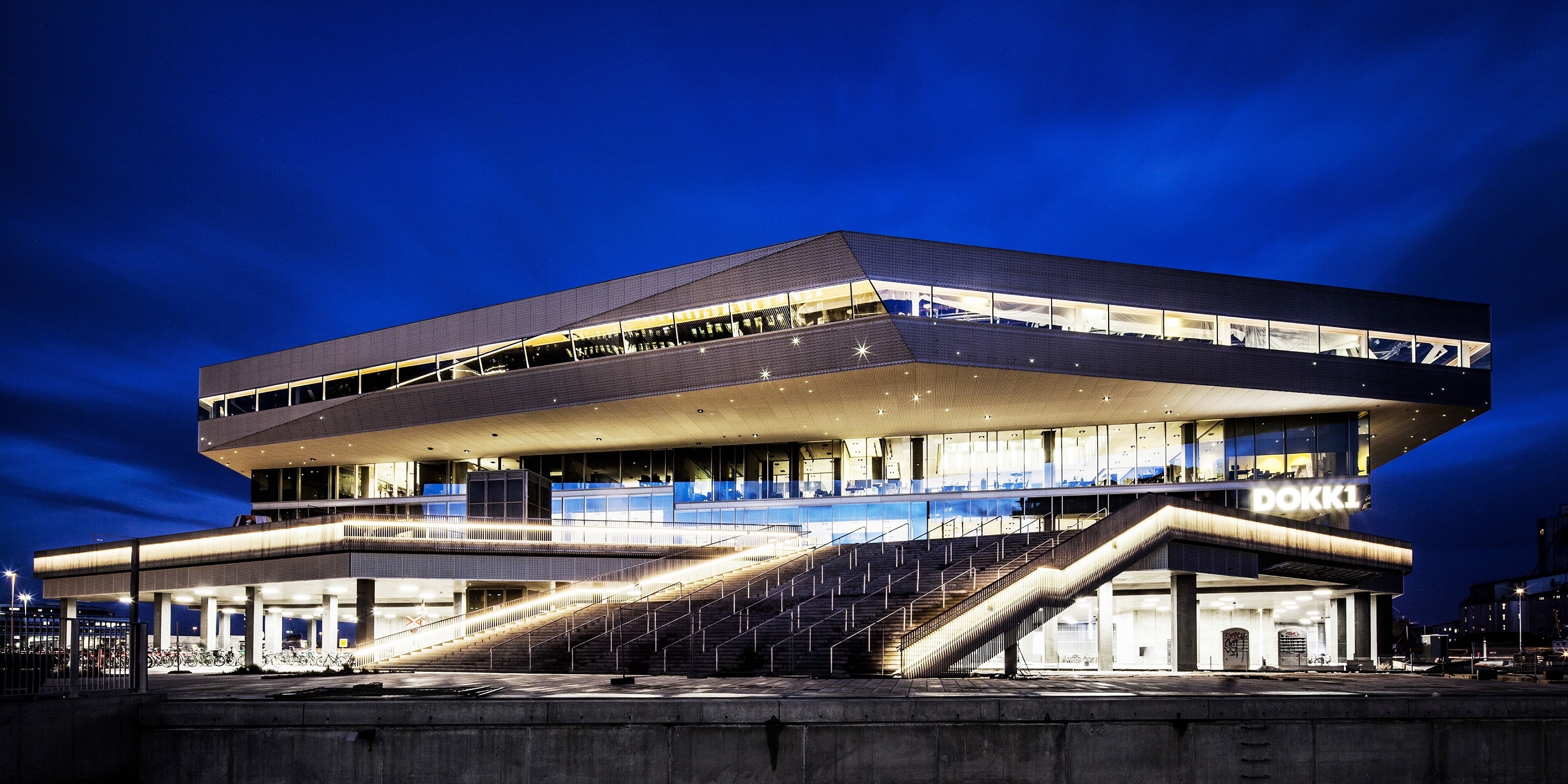 Wahrzeichen von Aarhus beherbergt Europas größtes öffentliches automatisiertes Parksystem