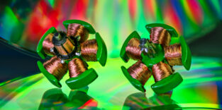 Kupferspulen Elektromotor