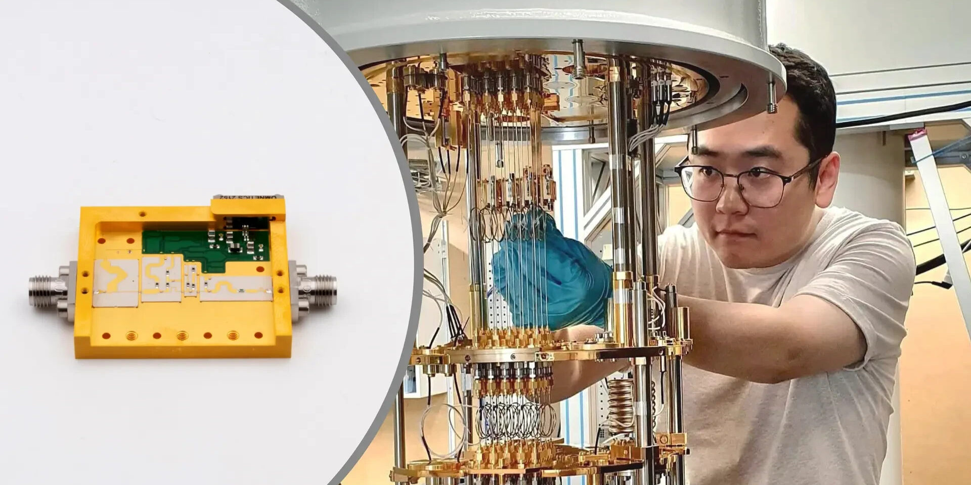 Intelligenter Verstärker ebnet Weg für größere Quantencomputer