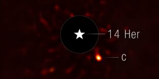 Exoplanet 14 Herculis c