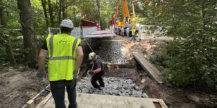 Modulbrücke aus Carbonbeton