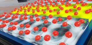 schockgefrostetets Silizium