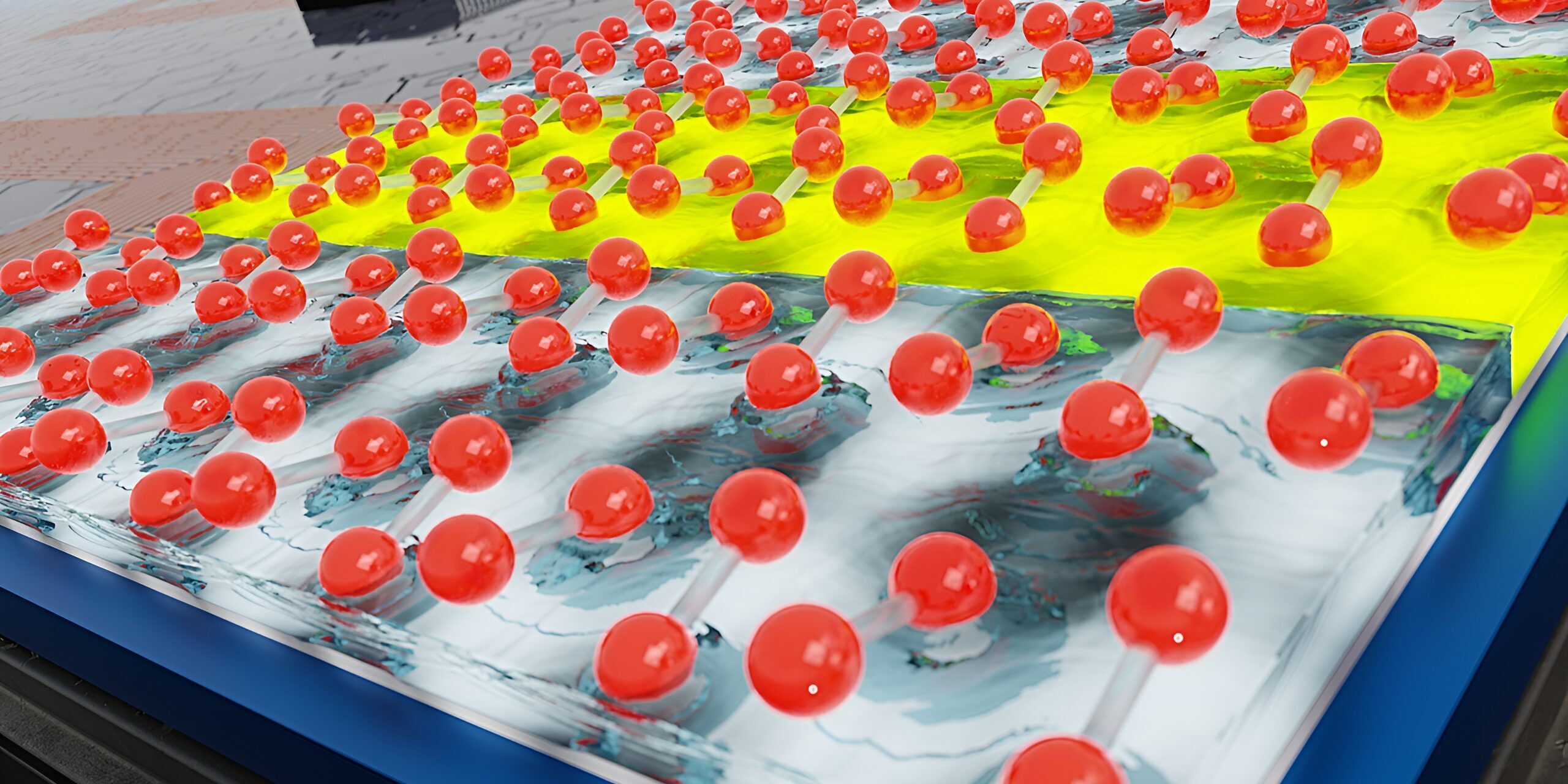 Urknall im Labor: Silizium friert kosmische Strukturen ein