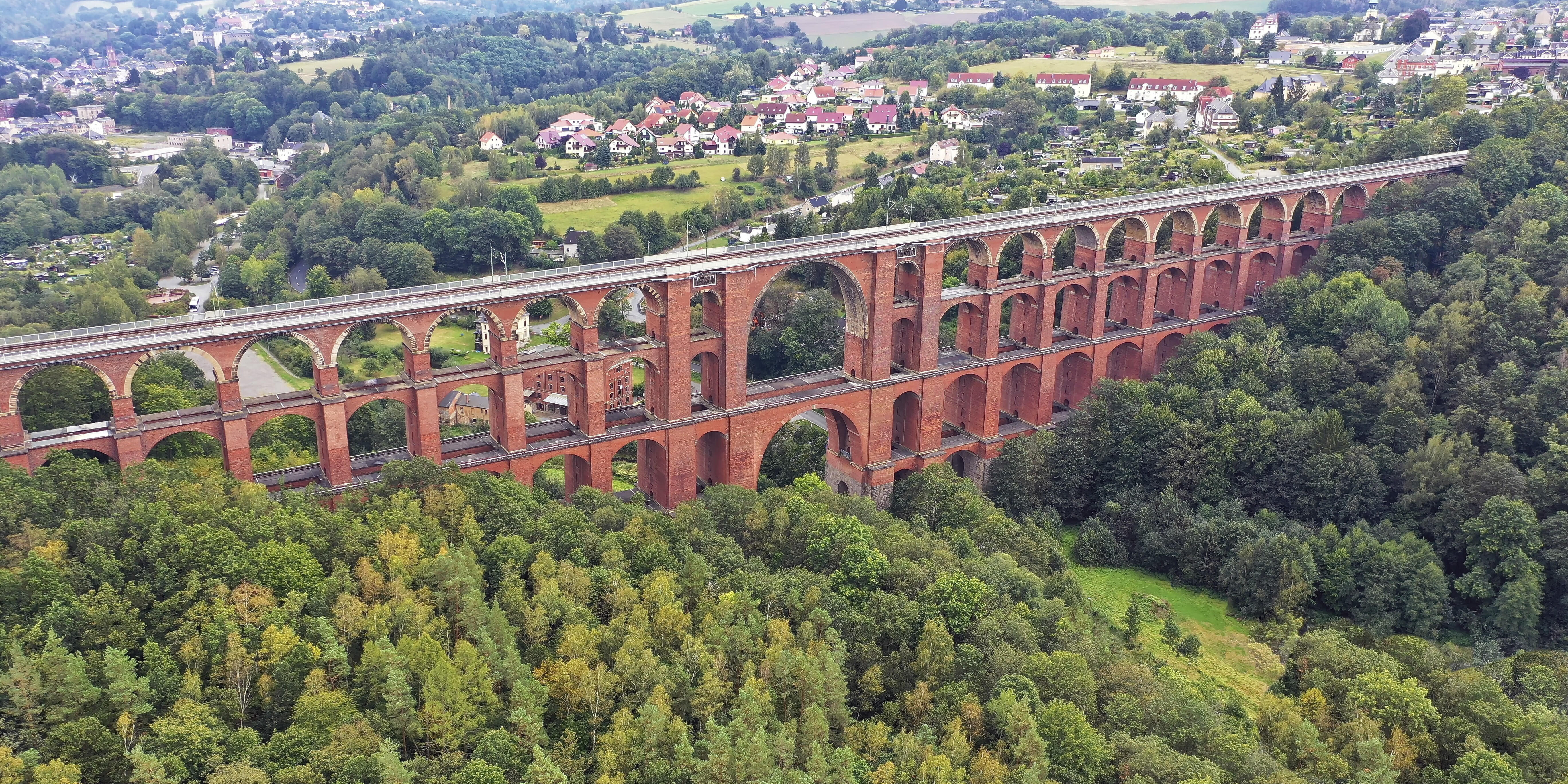 Göltzschtalbrücke – ein Weltrekord aus Ziegeln