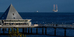 Bohrplattform in der Ostsee