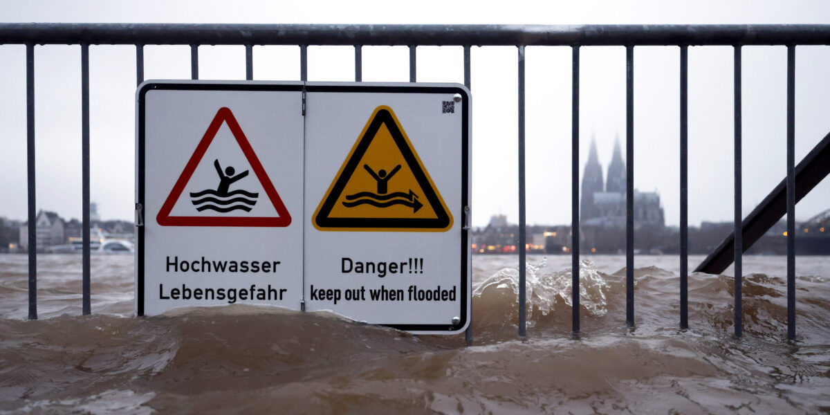 Hochwasser in Köln