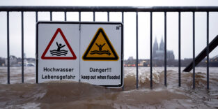Hochwasser in Köln