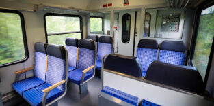 Retro-Waggon der Bundesbahn