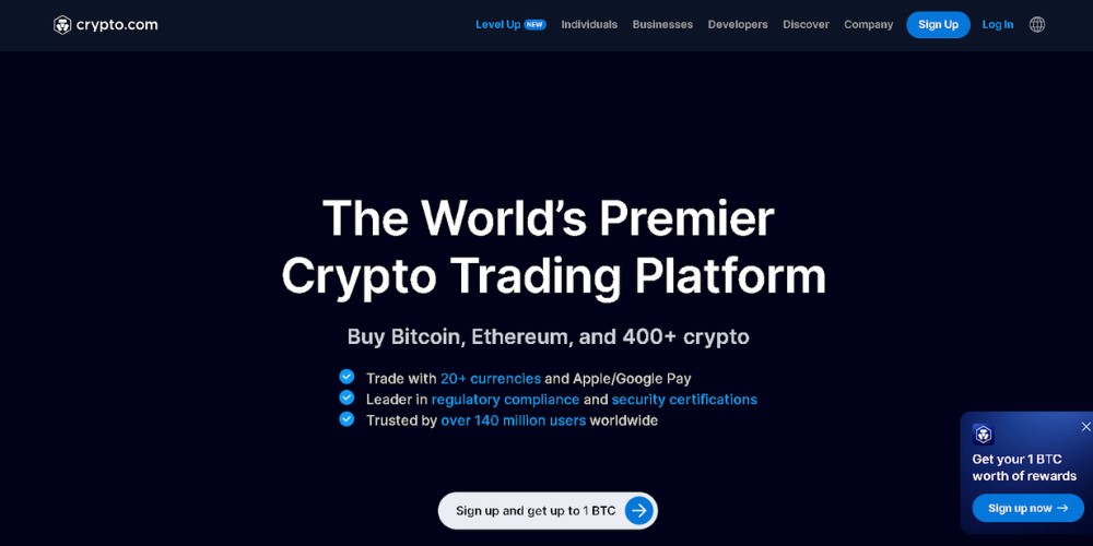 Crypto.com Plattform