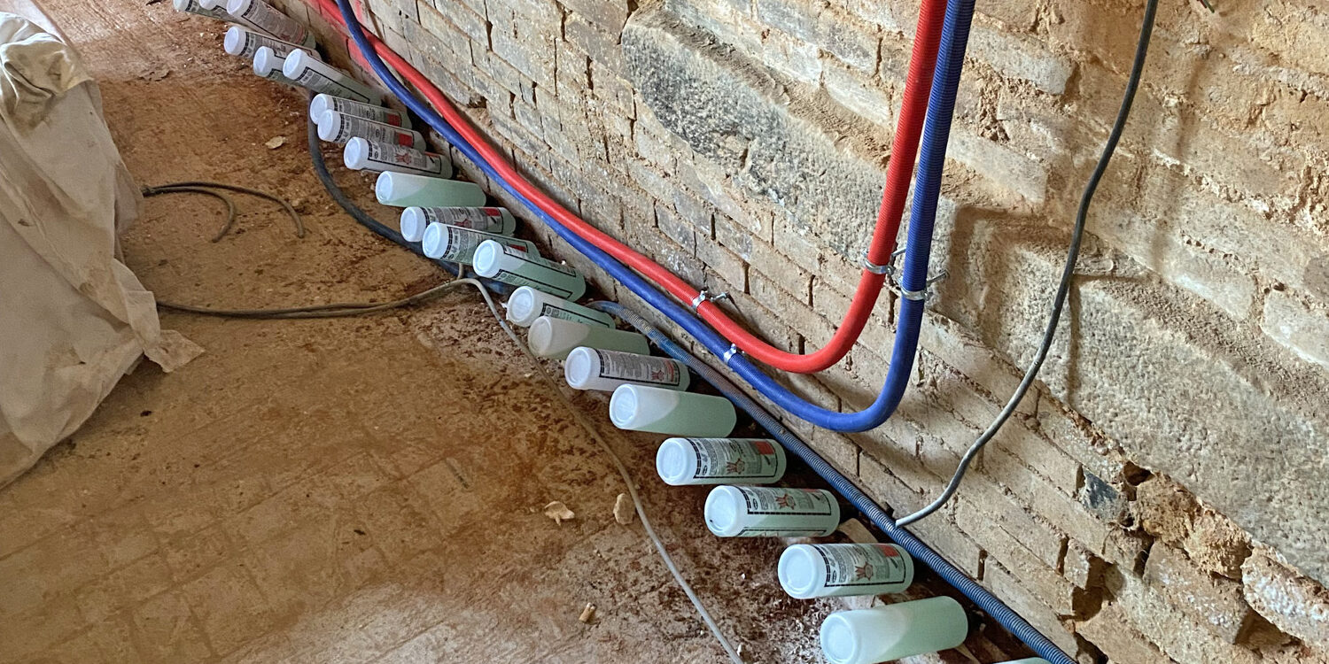 Deutsche Technik rettet mittelalterlichen Turm in Frankreich