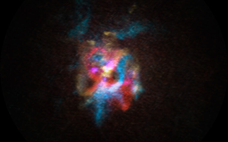 Der rote Überriese DFK 52 und seine Umgebung