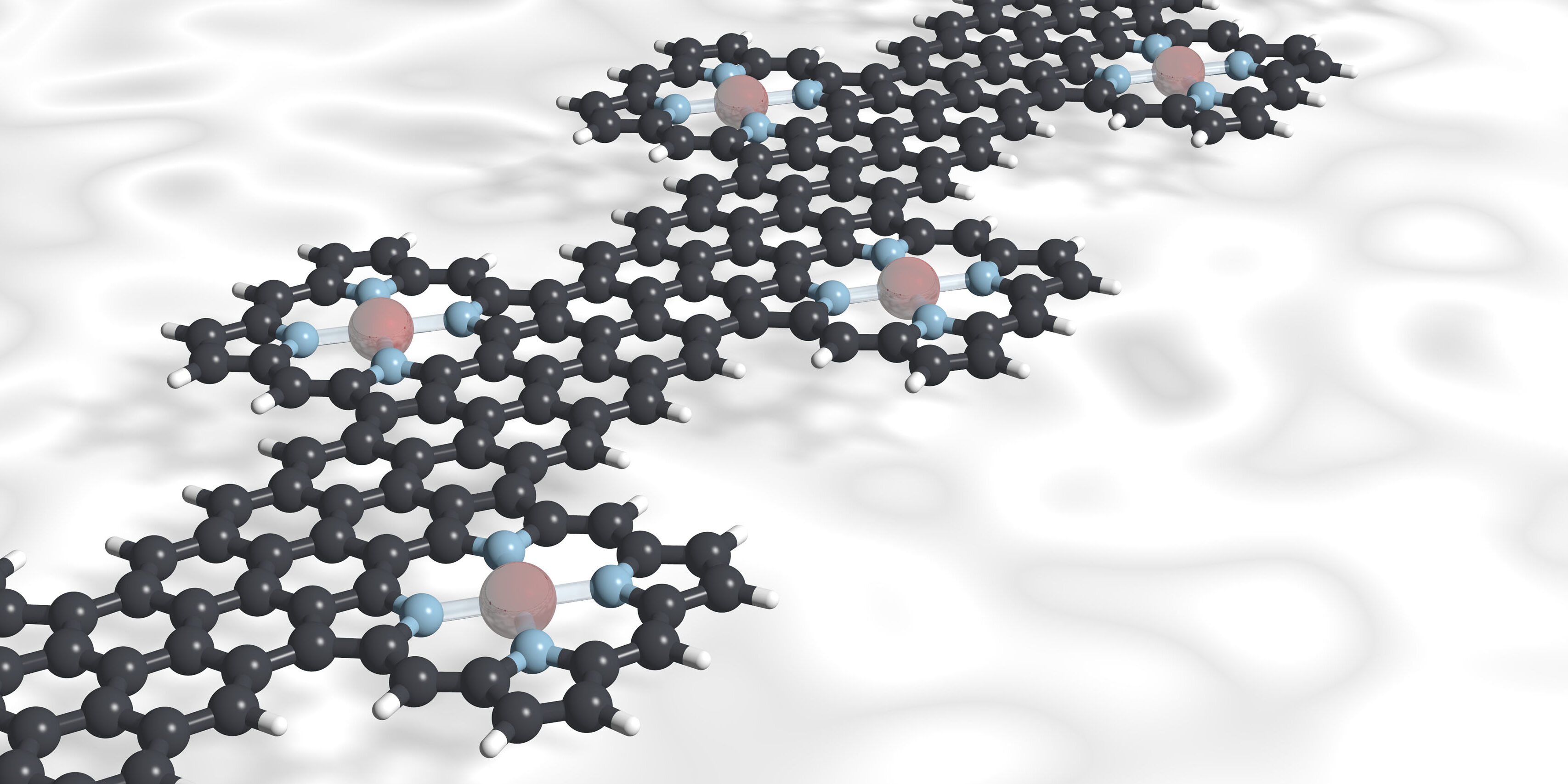 Empa baut molekulare Lichterkette für Elektronik der Zukunft