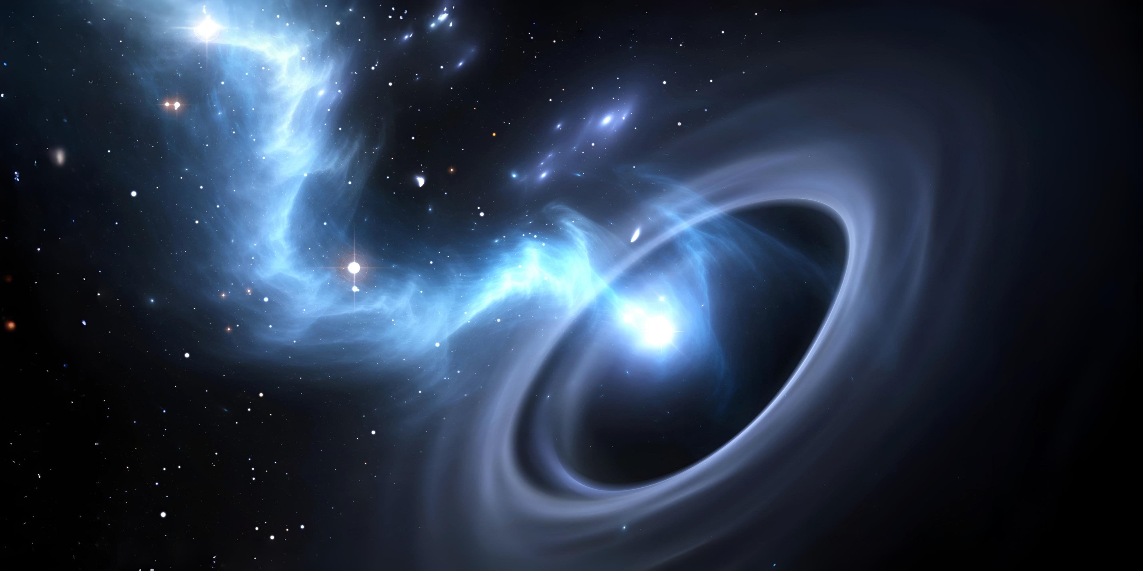 Astrophysiker denkt quer: Entstanden so die ersten Schwarzen Löcher?