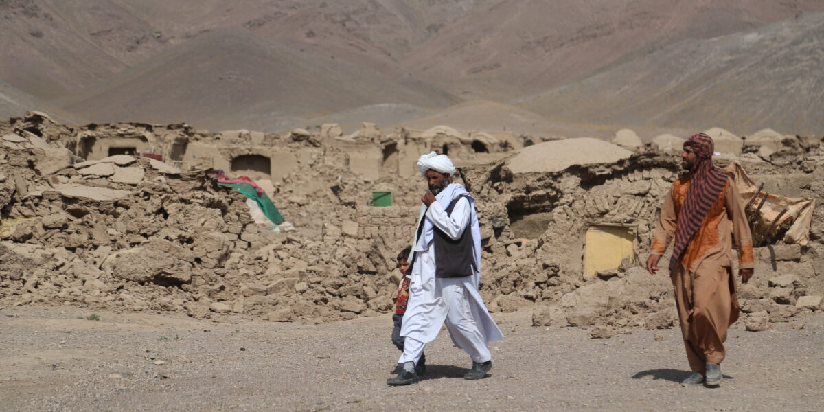Erdbeben in Afghanistan