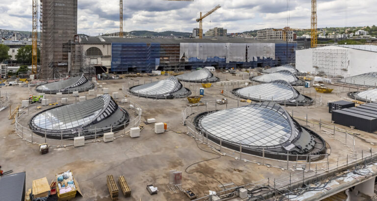 Lichtaugen des Stuttgarter Hauptbahnhofs
