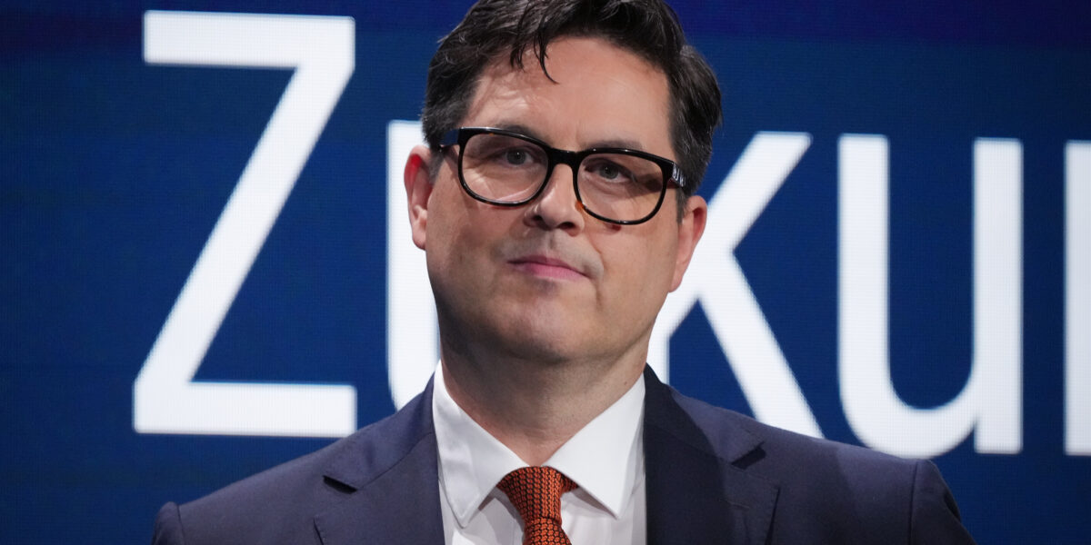 „China ist zum größten globalen Wettbewerber im Maschinen- und Anlagenbau aufgestiegen", sagte VDMA-Präsident Bertram Kawlath auf dem Maschinenbaugipfel 2025 in Berlin. Foto. picture alliance/dpa | Soeren Stache