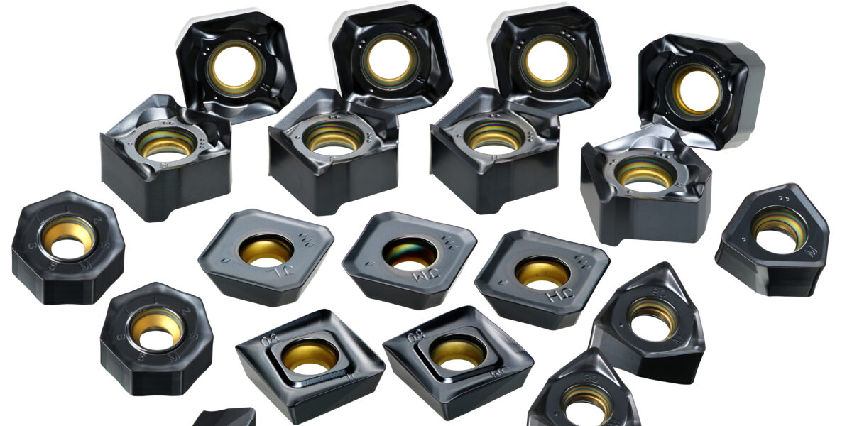 Die Serie MV1000 beinhaltet die zwei Hartmetallsorten MV1020 und MV1030 zur Fräsbearbeitung einer Vielzahl von Werkstoffen. Foto: Mitsubishi Materials 