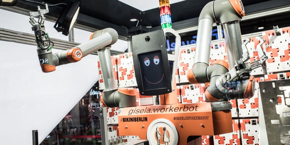 Ob Gisela so wertvoll ist wie ein Werk von Gerhard Richter? Der Kunstmarkt wird die Antwort liefern. Foto: parterrianer.org c/o pi4_robotics GmbH