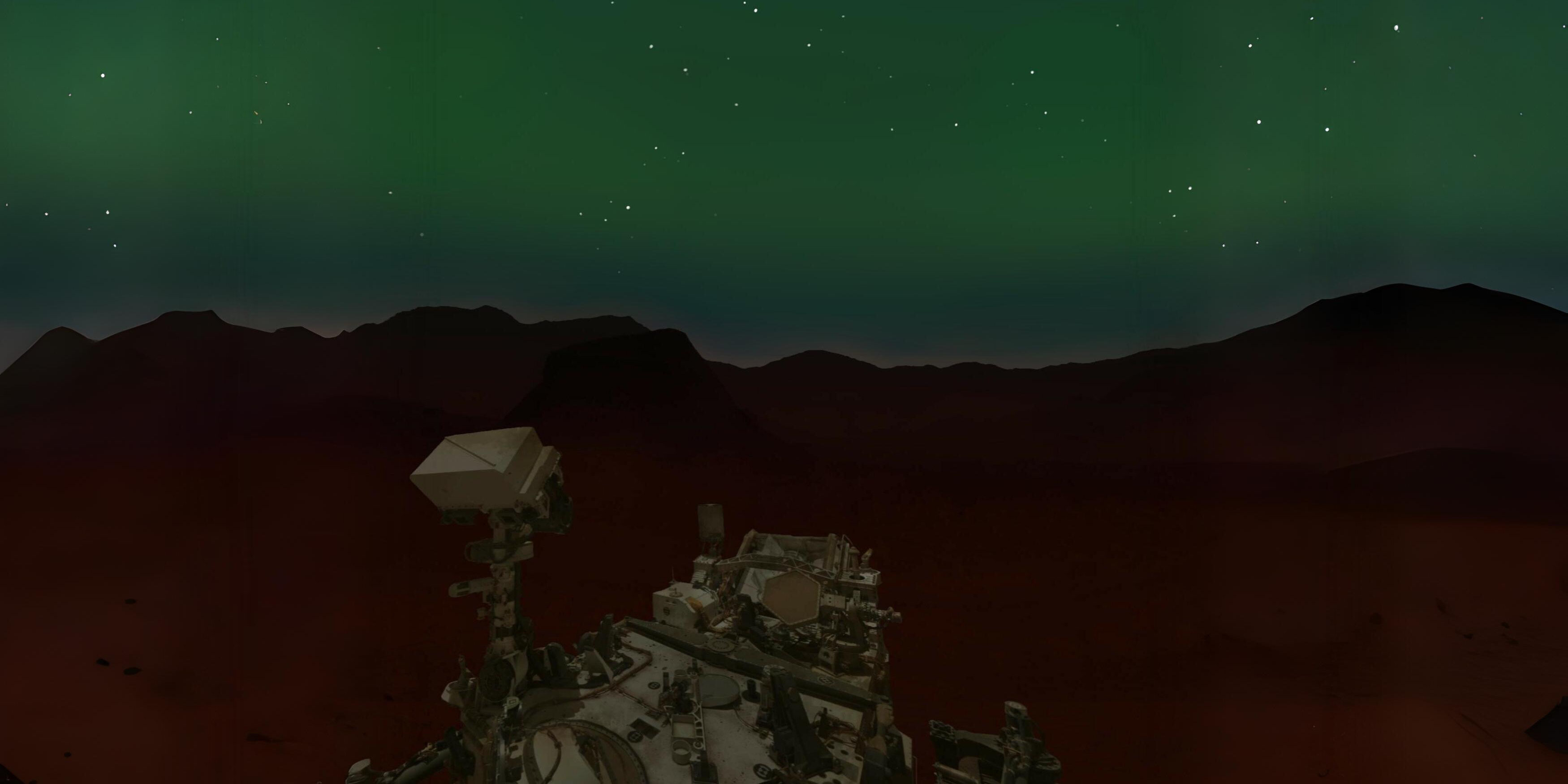 Sonnensturm trifft Mars: Wie lässt sich die grüne Aurora vorhersagen?