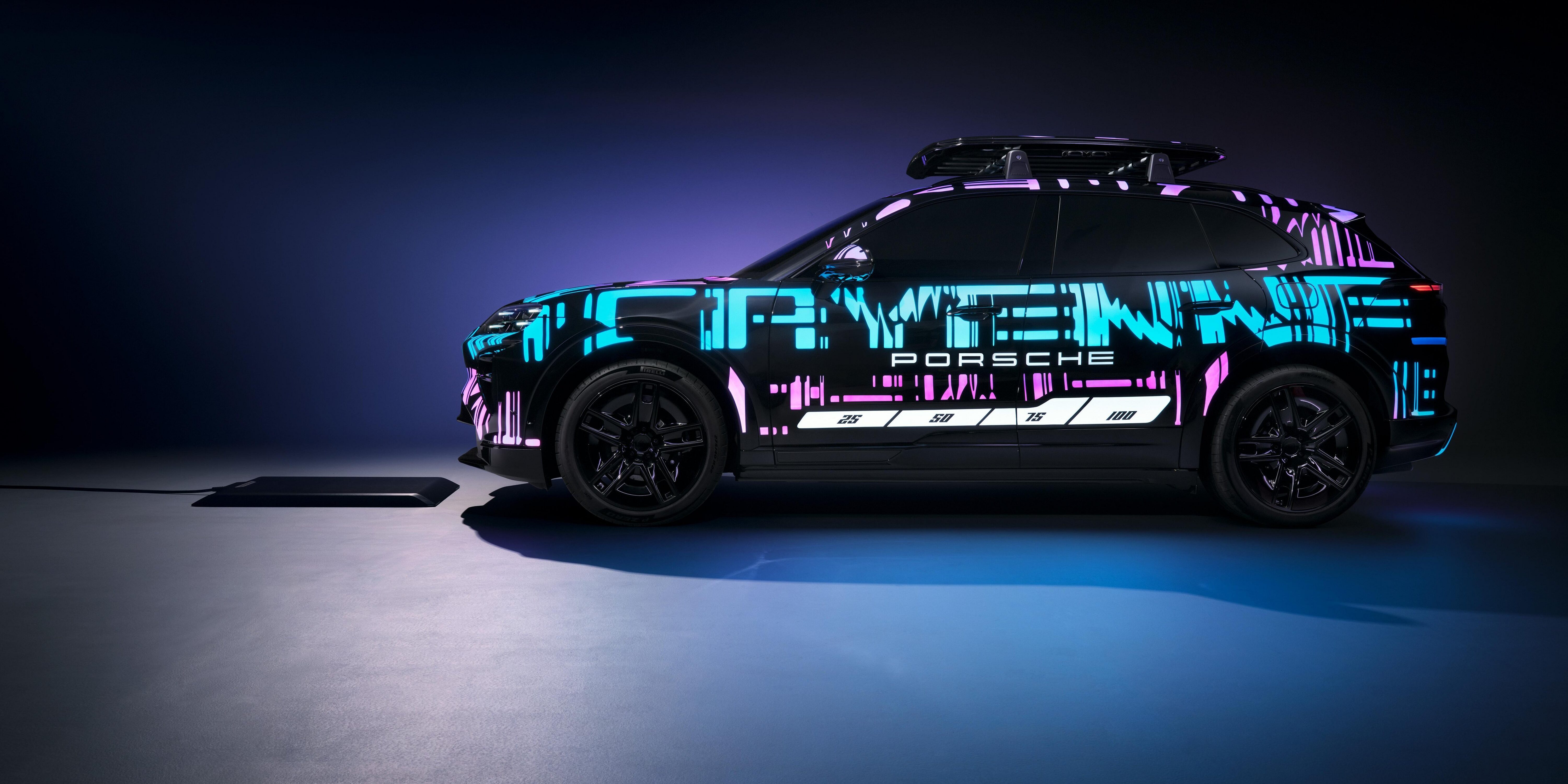 Porsche bringt kabelloses Laden in den Cayenne