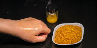 Sonnencreme aus Pollen