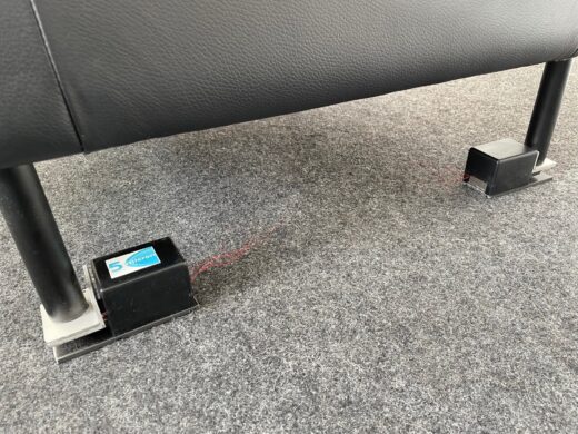 Die Sensoren werden an Beinen des Bettgestellts angebrachtFoto: 5micron