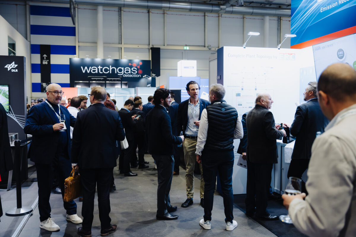 Hamburg als Treffpunkt der Carbon Capture-Branche: Wenige Wochen vor dem Beschluss des KpSG demonstrierten internationale Aussteller, dass die Technologie längst marktreif ist. Foto: Trans-Global Events