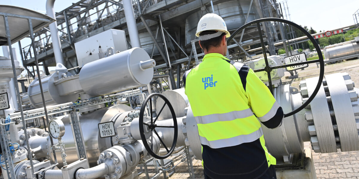 Erdgasspeicher Bierwang im Landkreis Muehldorf am Inn .