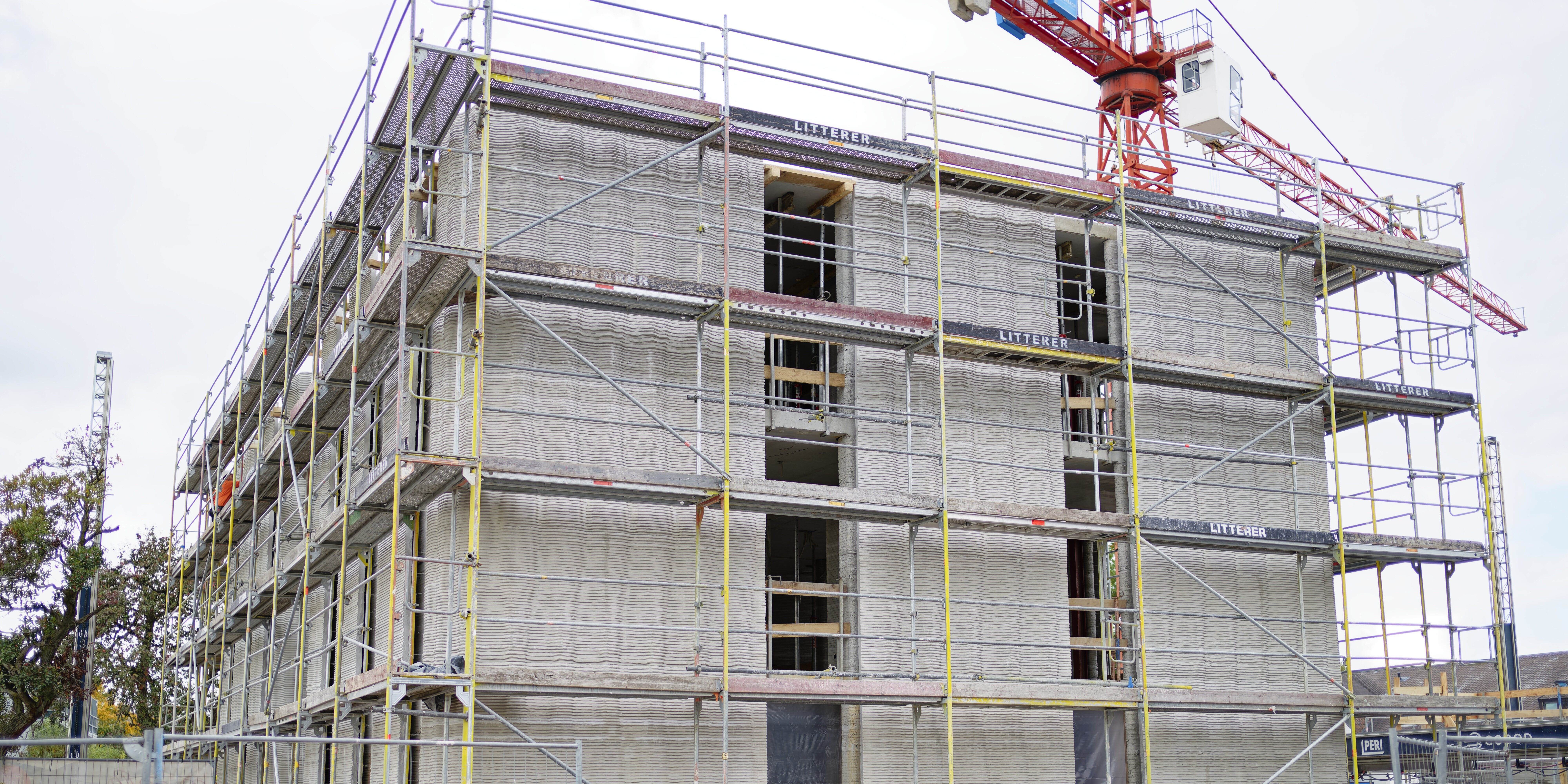 Günstig, nachhaltig, schnell: 3D-Gebäudedruck geht in Serie