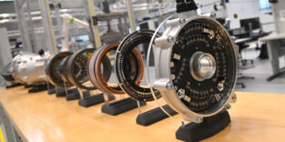 Komponenten eines Radnabenmotors