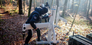 Aufbau der Drohnenwaffe Virtus