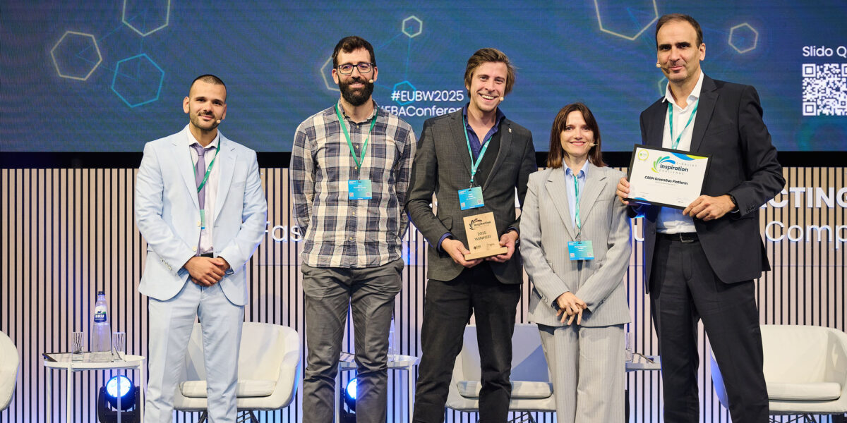 BtX Energy bei der Preisverleihung in Brüssel. Foto: EBA / David Plas Photography