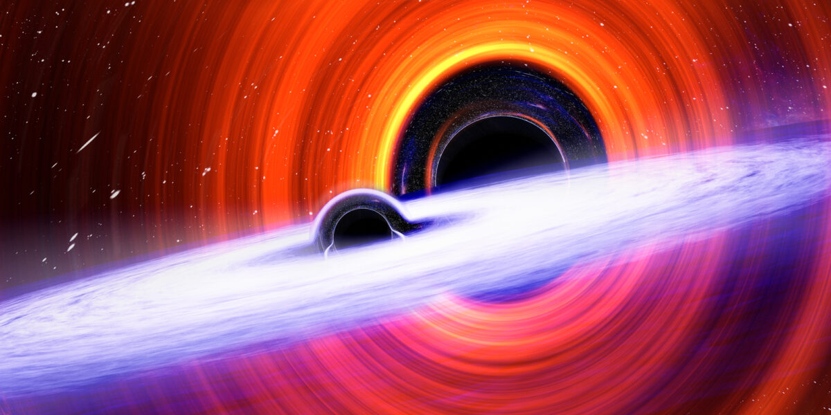 Das Universum spielt verrückt: Zwei Schwarze Löcher brechen alle Regeln der Physik