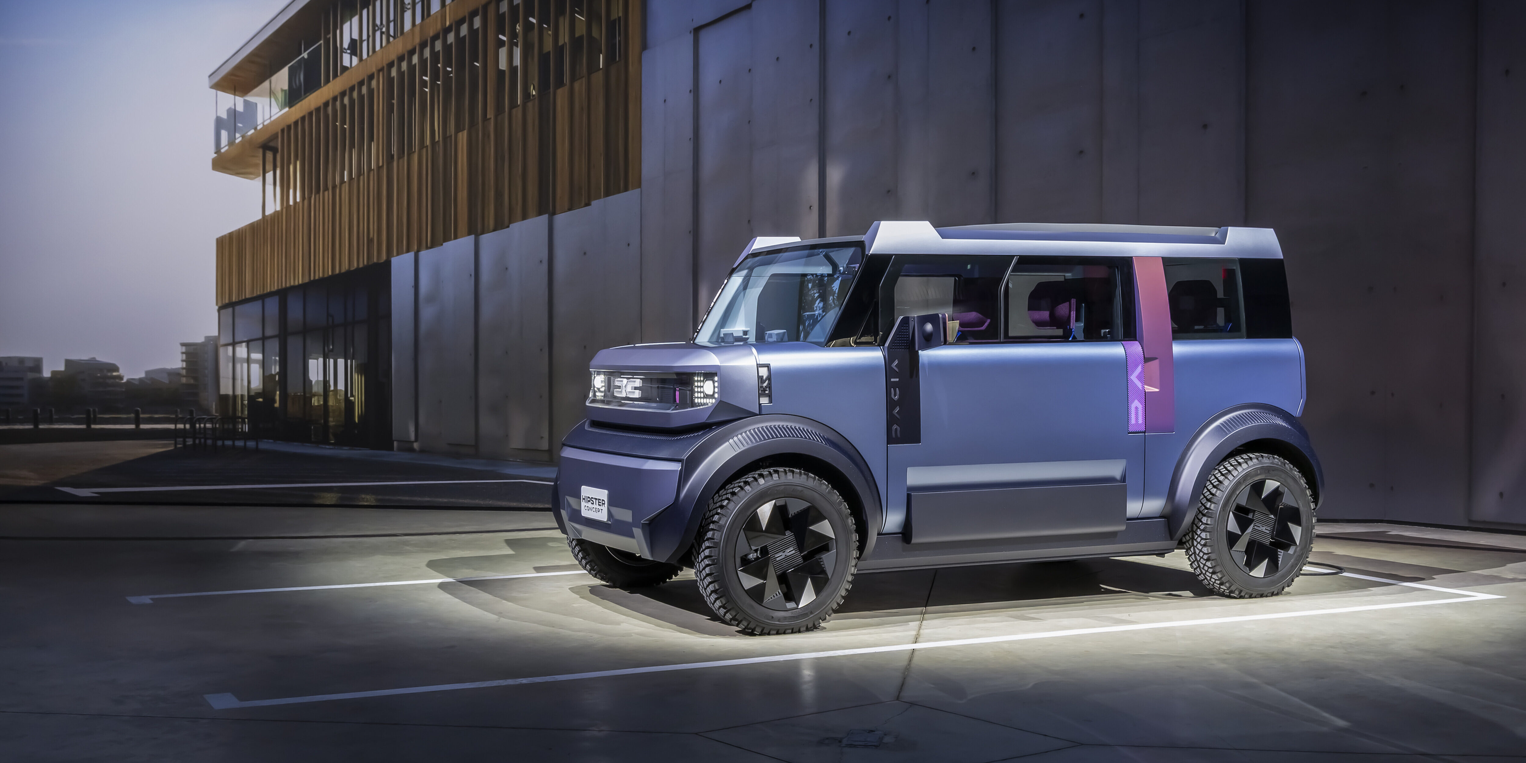 Vier Sitze auf drei Metern – Dacias Hipster denkt klein